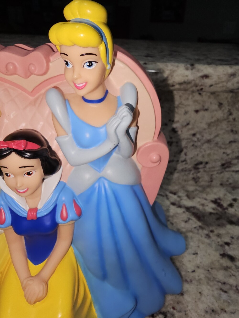 90s Disney Store Princess Coin Bank - Belle, Snow White & Cinderella - Picture 6 of 15